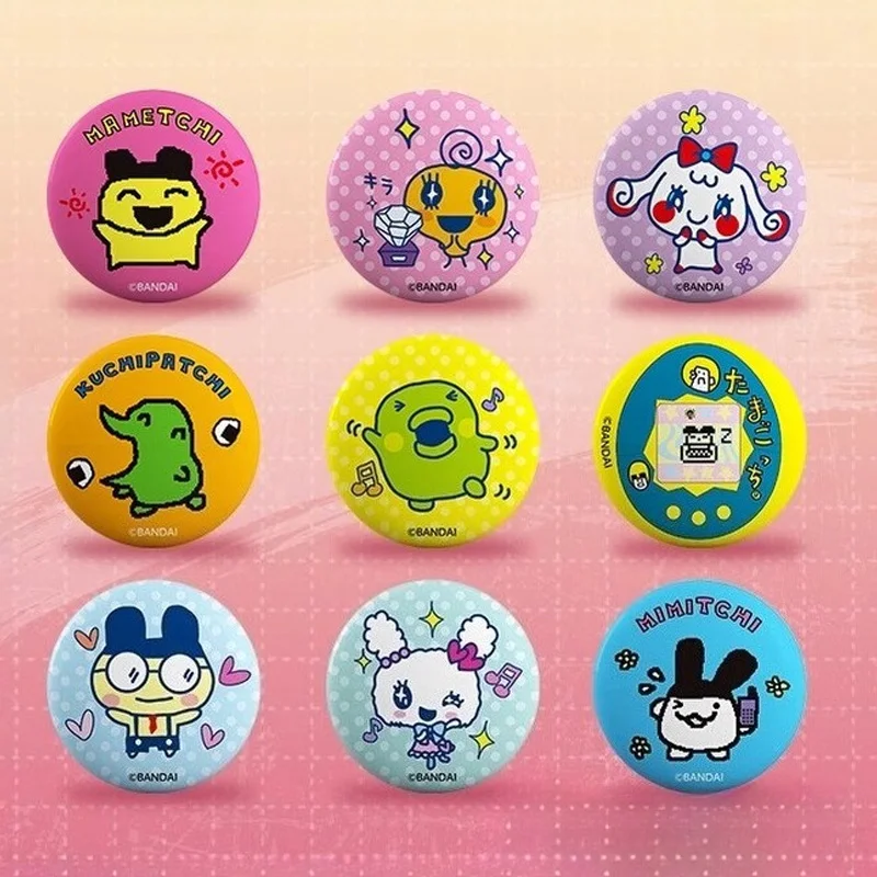 Япония Тамагочи Домашние животные Gotchi Kawaii Cartoo Значок Товары Динамический узор изменения цвета 3D Аниме Периферийные игрушки Подвеска Детские подарки Товары АСГ