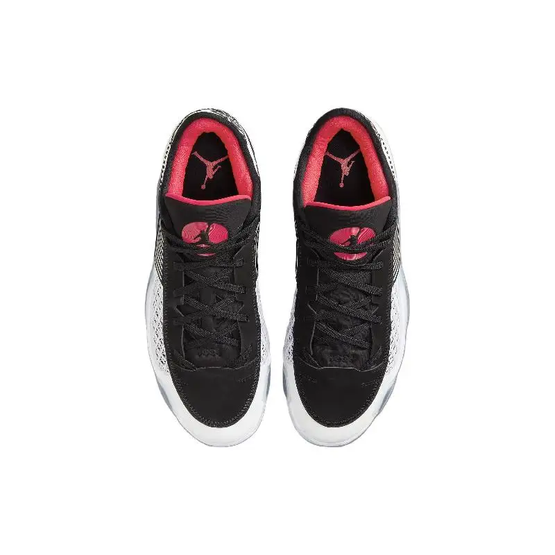 Фото Кроссовки Nike Jordan 38, низкие, белые, сирена, красные, черные №4