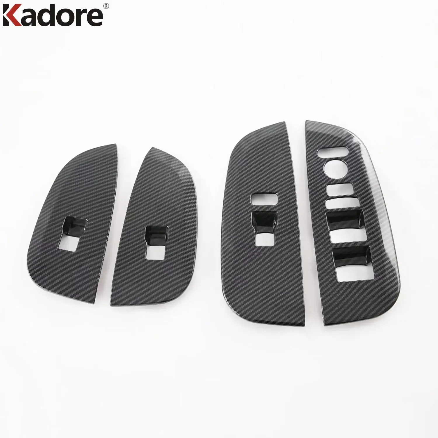 Фото Для Honda HR-V HRV 2023 2024 2025 ZR-V ZRV 2022-2025 Кнопка переключения подъема окна Крышка Накладки Дверной подлокотник Панель Рамка Аксессуары №4