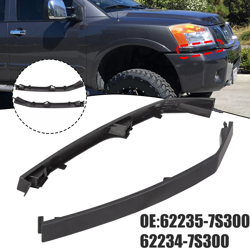 Формовочная отделка фар, нижний наполнитель, пара наборов для Nissan- Armada- 2005-2007 62235-7S300, прямая установка, автомобильные аксессуары
