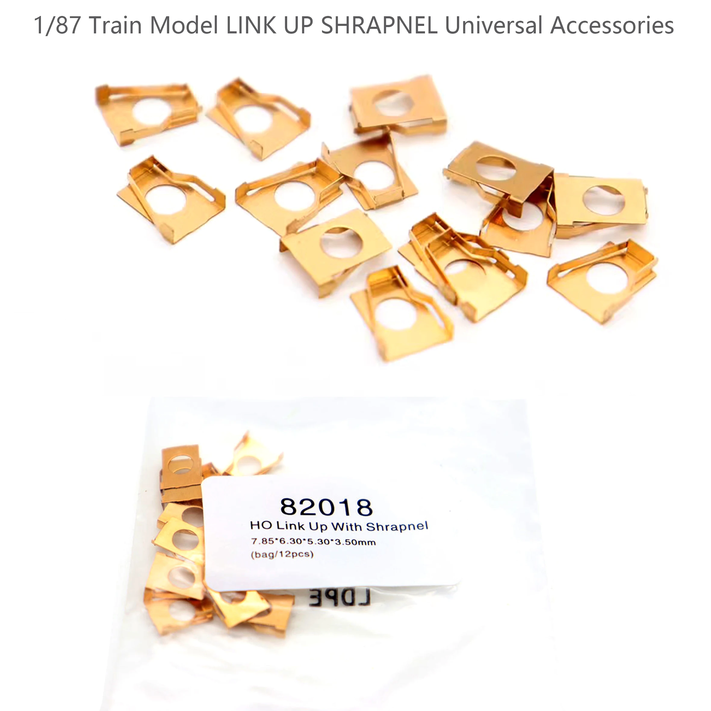 Модель поезда в масштабе HO 1/87, универсальные аксессуары LINK UP SHRAPNEL 82018