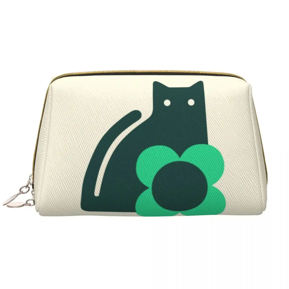Женская косметичка Orla Kiely Cat Kawaii, большая вместительная скандинавская косметичка для хранения косметики, косметички