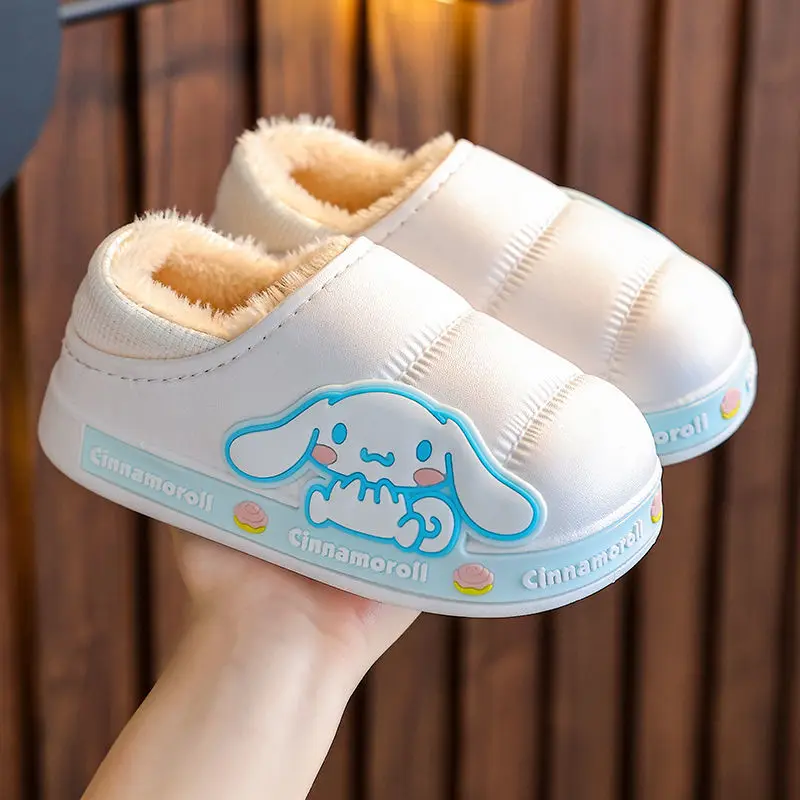 Фото Сандалии с мотивом аниме Sanrio Hello Kitty Cinnamoroll My Melody, сандалии Katun Lucu, сандалии Katun Musim Dingin №5