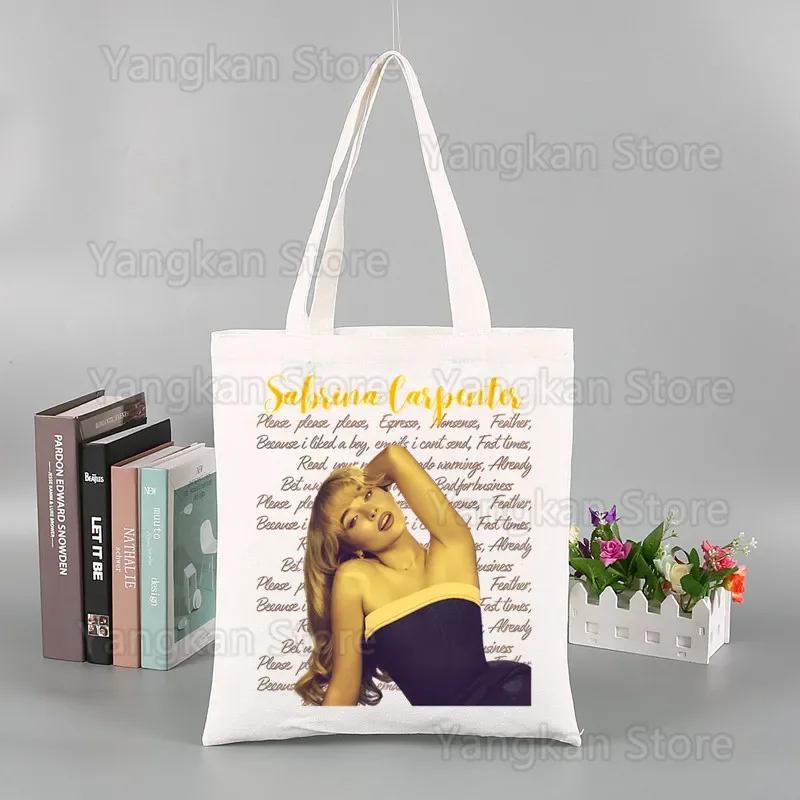 Фото Я Sorry for Your Loss Sabrina Tote Bag Эко-сумка для покупок Большая вместительная складная пляжная сумка-шоппер Плотник Пожалуйста, холст №3