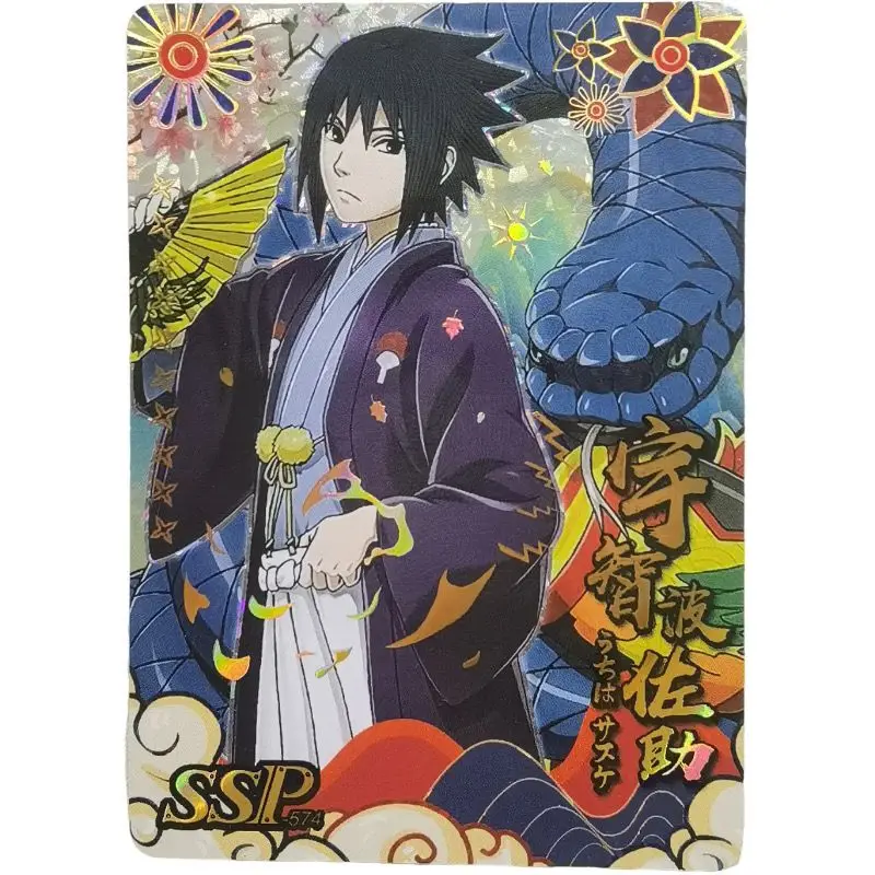 Фото Коллекционная редкая игра Naruto SSP SP, коллекционная флеш-карта удзумаки Наруто, персонаж аниме, мультяшная настольная игра, игрушки для мальчиков, рождественские подарки №5