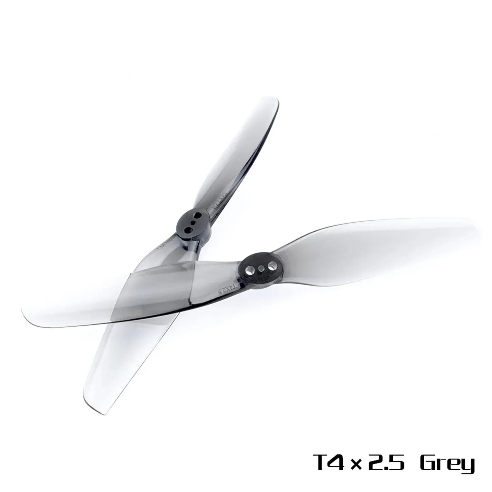 HQprop T4X2.5 Серый пропеллер для ПК для Tern-LR40 RC FPV Freestyle 4-дюймовые мини-дроны DIY Запчасти