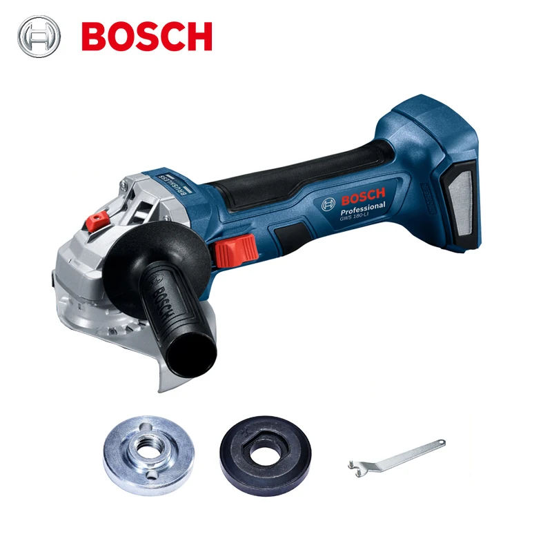 Угловая шлифовальная машина Bosch GWS180-LI, аккумуляторная, 18 в