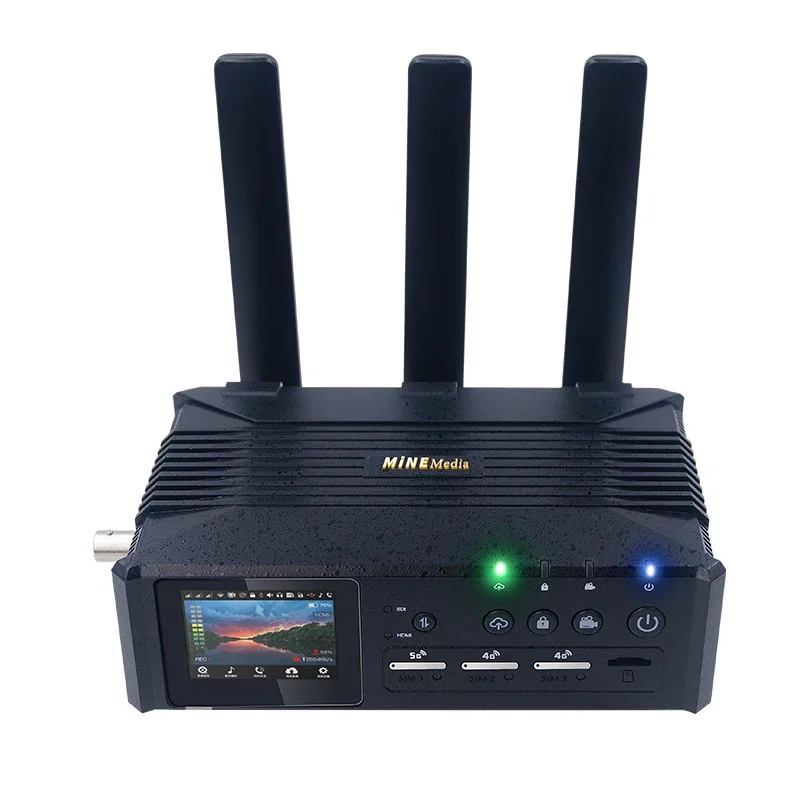 Кодировщик 5G Поддержка потоковой передачи OEM/ODM Связывающий сотовый энкодер HDMI/SDI/3G