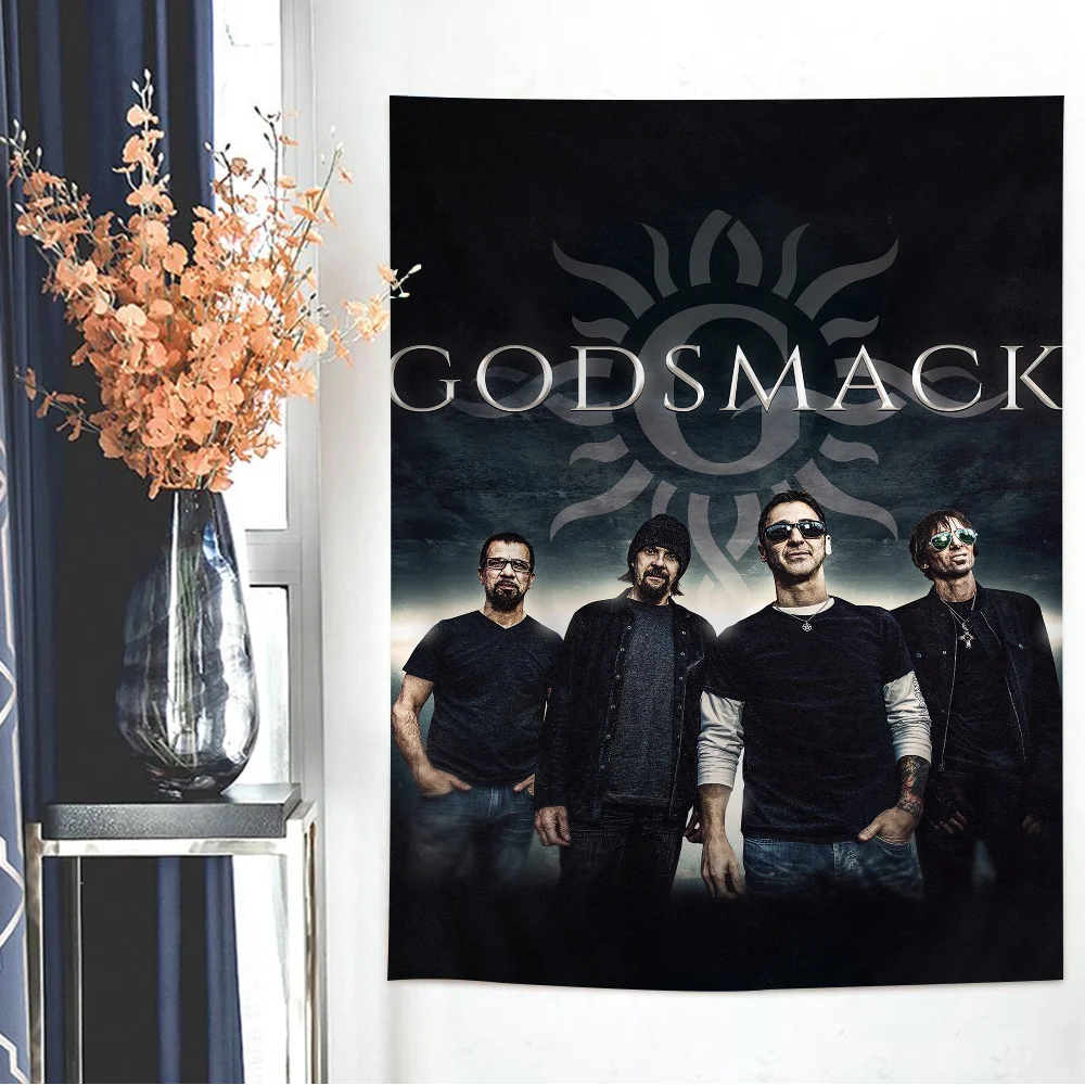 Godsmack Music Hanging Bohemian Tapestry Bohemian Wall Tapestries Mandala Kawaii Room Decor