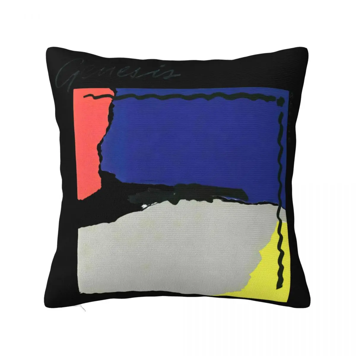 Genesis Abacab Berlesen Muzik Rock N Roll Band Pendek Lengan P فا Punk Normal Pillow Case
