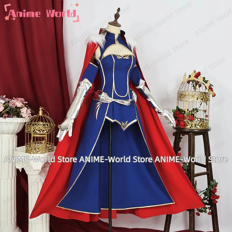 Фото Fate Stay Night Saber Lancer Artoria Pendragon Косплей Костюм Униформа Хэллоуин №2