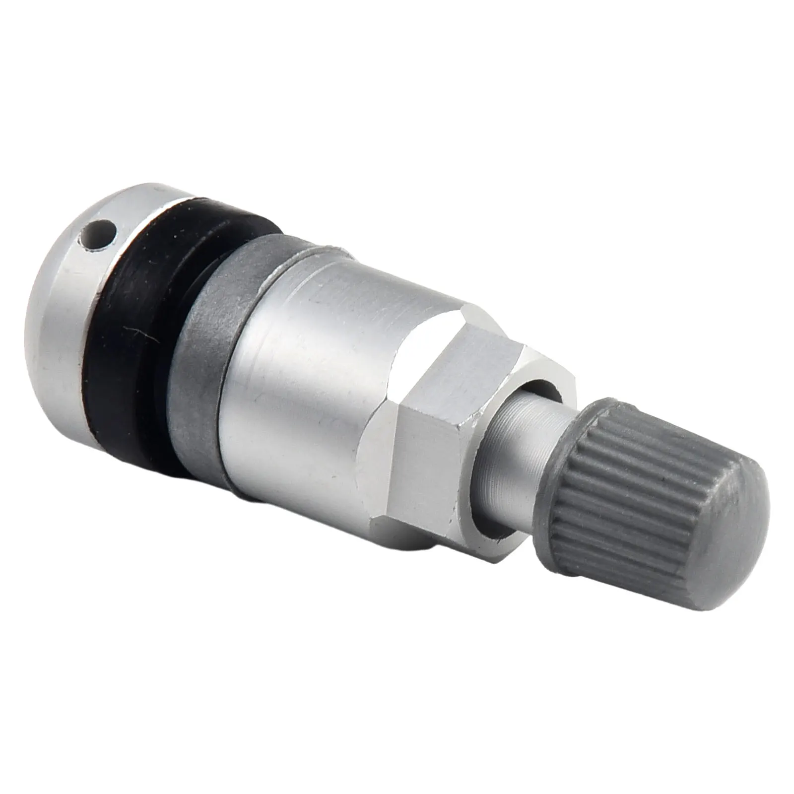 Фото 4 шт. TPMS датчик давления в шинах Набор для ремонта стержня клапана для BMW 5 серии серебристый металлический датчик давления в шинах Набор для ремонта стержня клапана №5