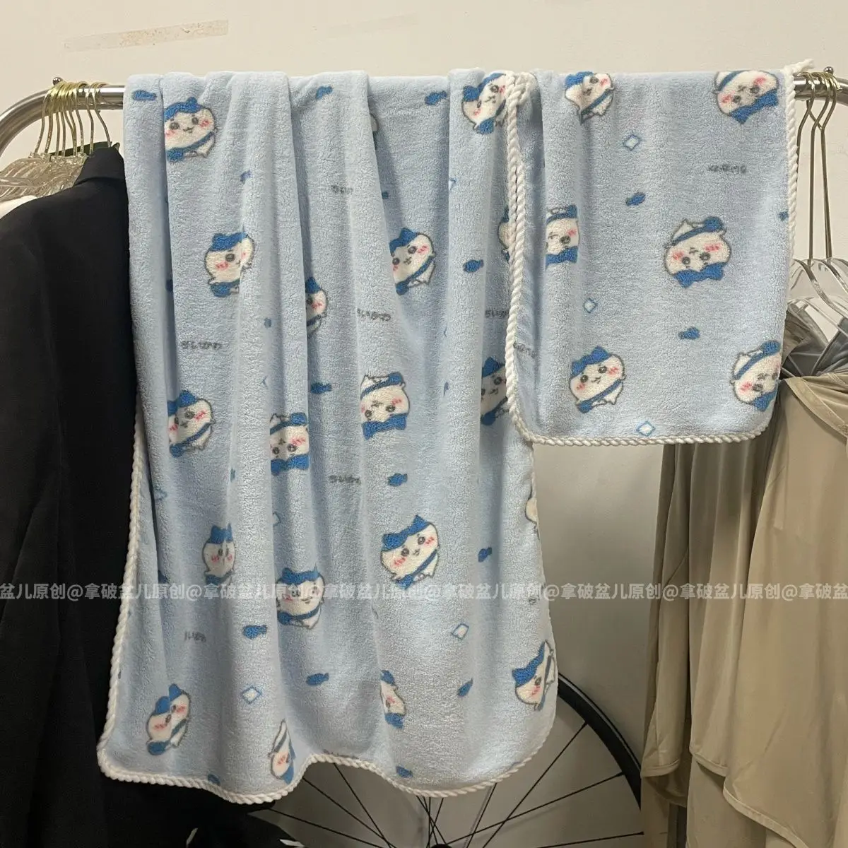 MINISO Chiikawa милое сосающее водное банное полотенце для взрослых, студенческое общежитие, домашнее полотенце для пары, мягкое, удобное