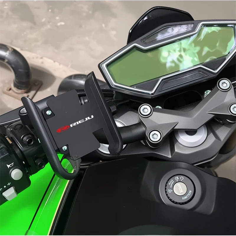 Фото Для RIEJU AVENTURA 500 500I 125 Aventura 125 500 мотоциклетный телефон амортизирующий сплав навигационный кронштейн держатель GPS №3