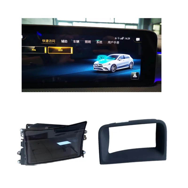 HUD Дисплей для Mercedes-Benz Class B GLA CLA GLB Температура воды Совместимые модели автомобилей A35 GLB35 A200 A260 X177 X247 X118