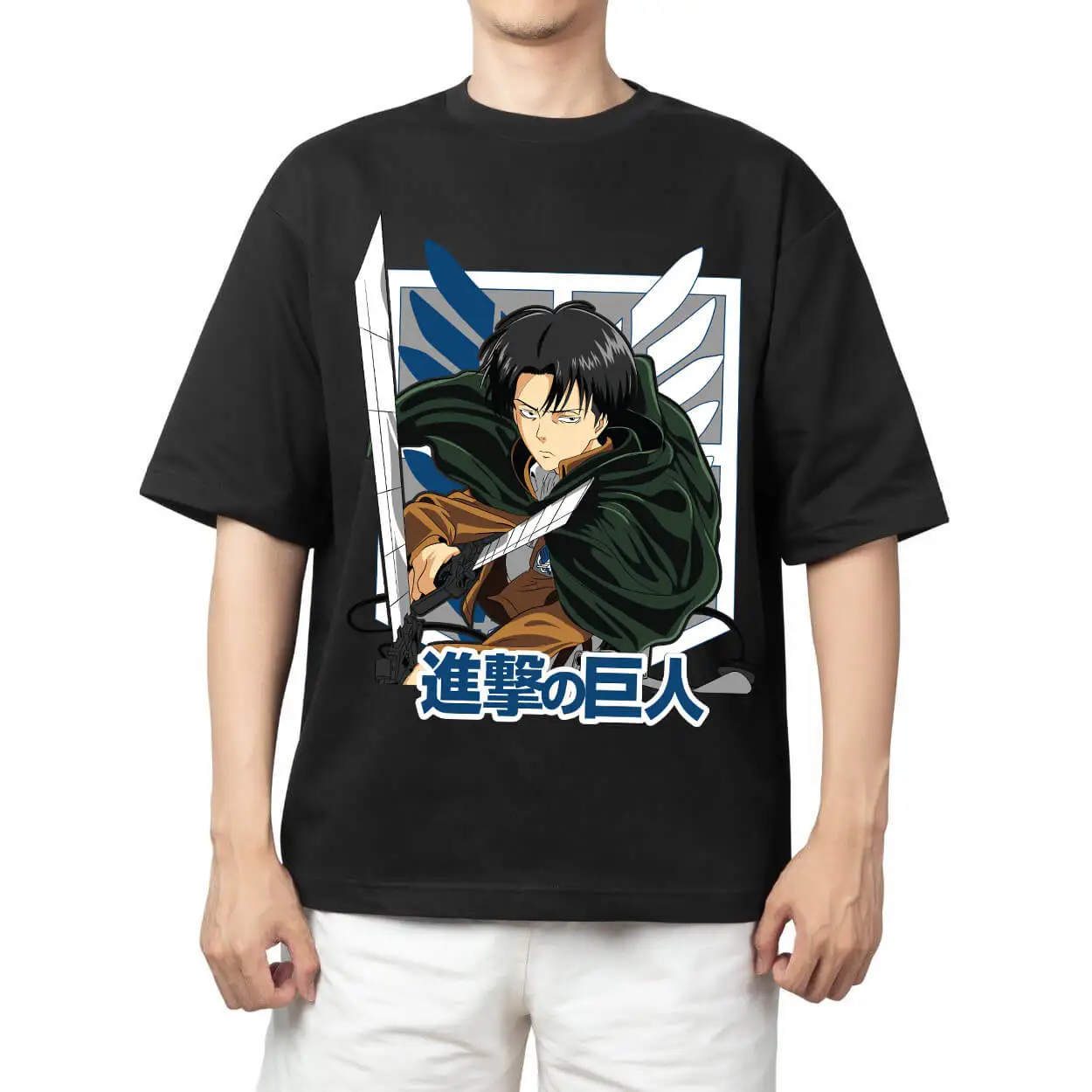 Футболка Wibu Attack On Titan Lavi 3
