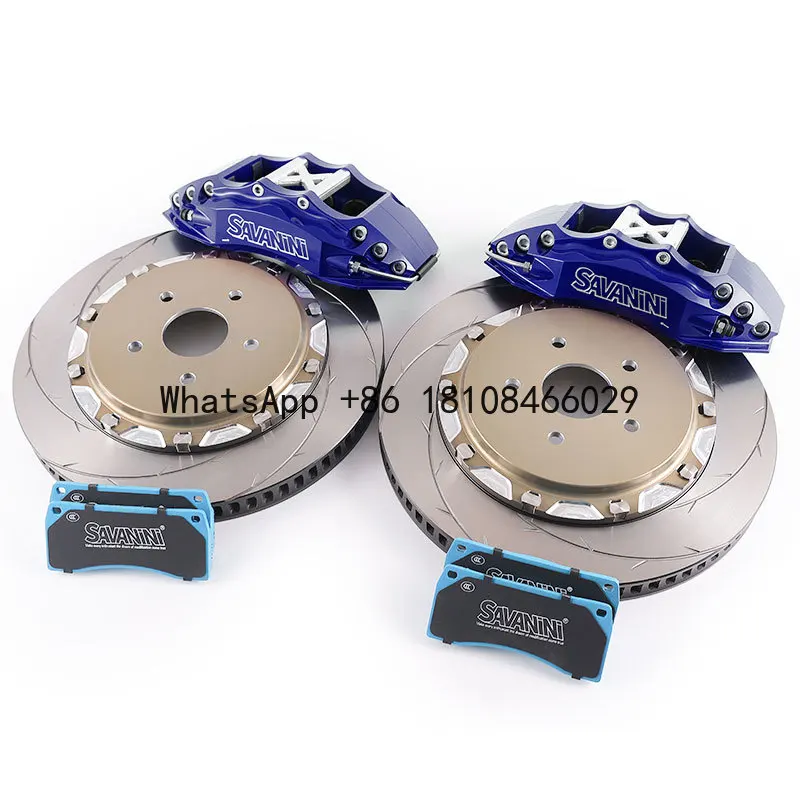SAVANINI Aluminum Anodizing 4/6 Piston Caliper Big Brake Kit for Buick Excelle(2010-2015) 4pot 6pot Front Wheel