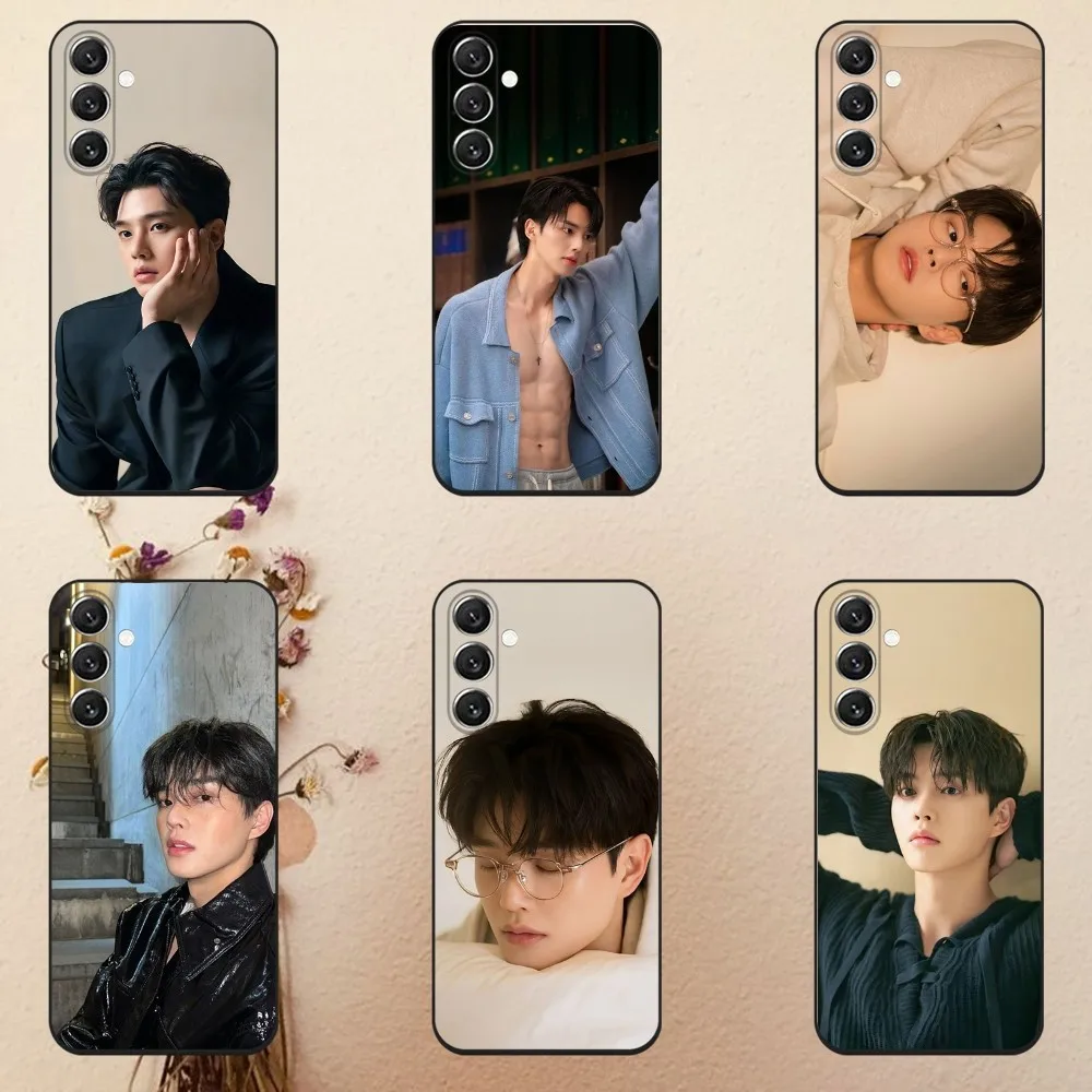 S-Song-Kang чехол для телефона Samsung Galaxy A13,A21s,A22,A31,A32,A52,A53,A71,A80,A91 мягкий черный Чехол
