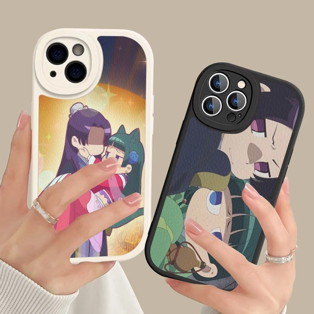 Фото Чехол для телефона Jinshi Maomao A-Apothecary D-Diaries из твердой кожи для iPhone 16, 15, 14, 13, 12, Mini 11, 14 Pro Max Xs X Xr 7 8 Plus Funda №2