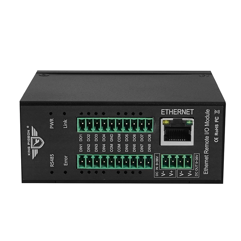 Модуль входного сигнала King голубь Ethernet RTD поддерживает PT100 и PT1000 датчик сопротивления поддерживает SCADA, OPC сервер M340T