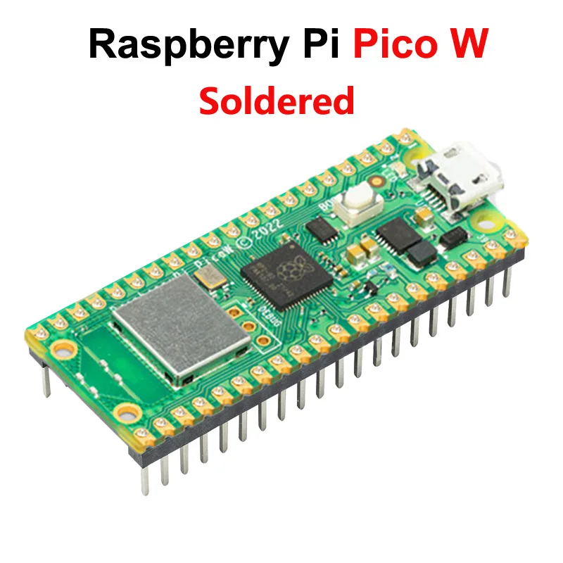 Фото Raspberry Pi Pico H W Wi-Fi высокопроизводительная плата микроконтроллера с гибкими цифровыми интерфейсами №5