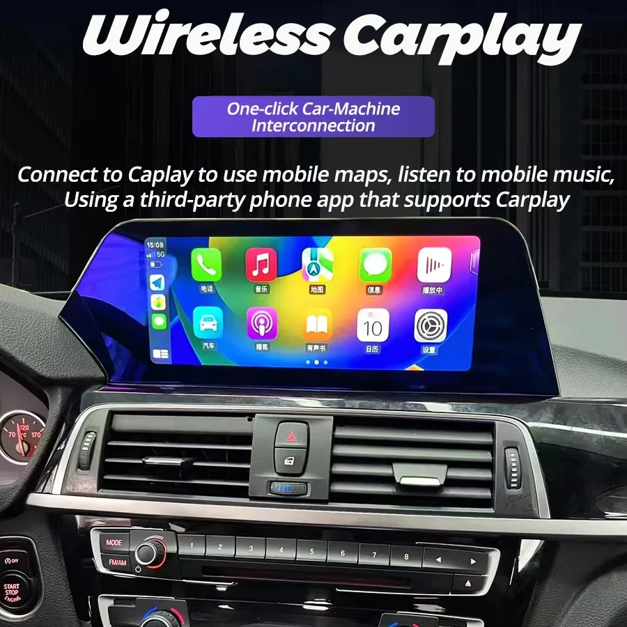 12,3 для BMW X5 F15 X6 F16 2013-2018 плеер мультимедийный GPS DSP головное устройство навигация Qualcomm Blade экран CarPlay Android 13 (art.: 3920cec1f5920) - 3920cec1f5920