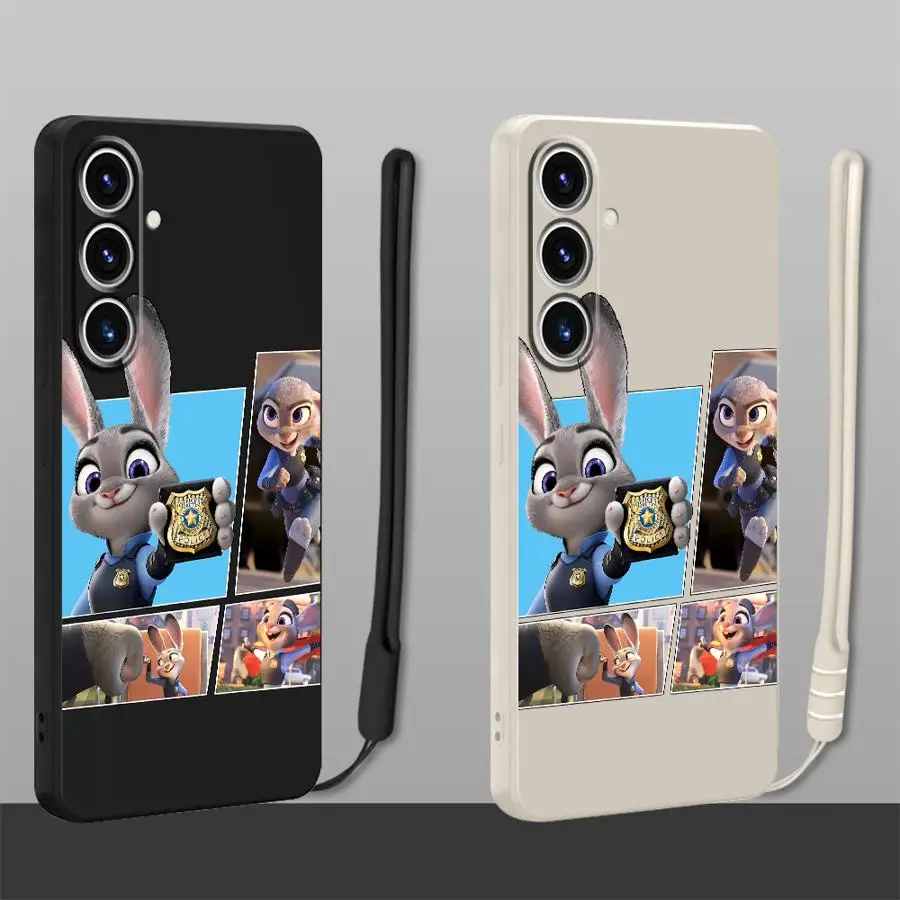 Чехол Disney Nick Judy для Samsung Galaxy A51 A11 A12 A34 A22 A52 A16 A36 A26 A24 A13 A14 A15 A35 Soft Cover