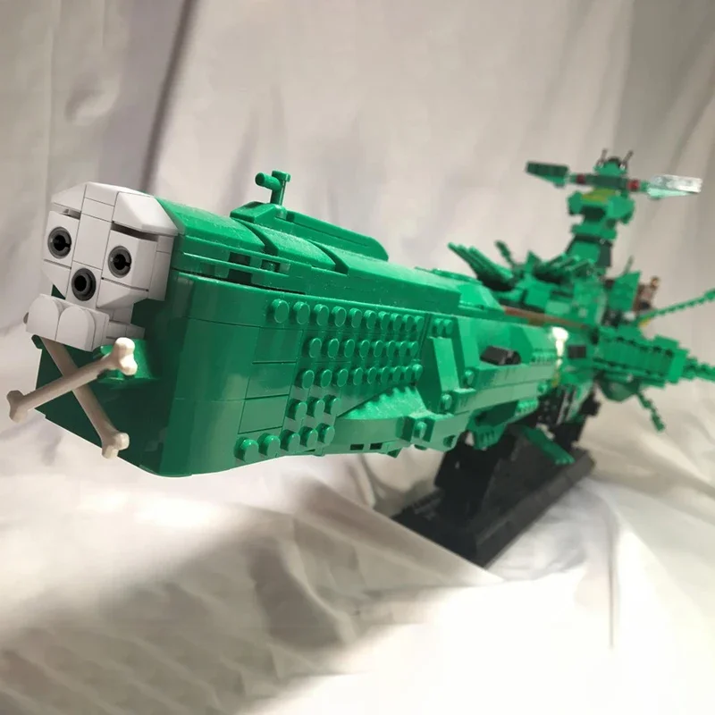 Фото Набор строительных блоков BuildMOC Captain Harlocks Arcadia Atlantis Battleship, подарки для взрослых и детей (2469 шт.) №2