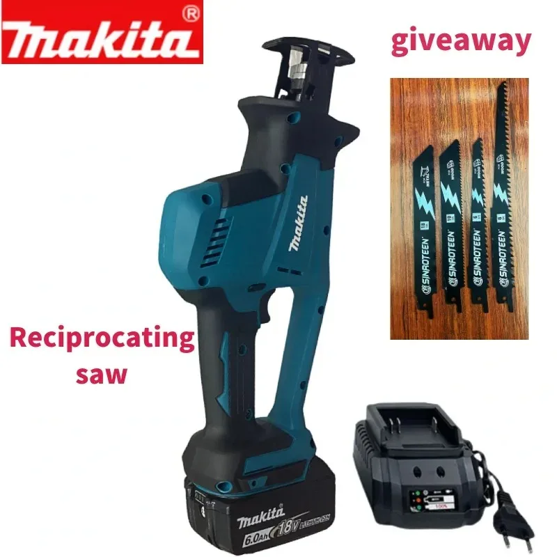 Аккумуляторные Электрические Пилы Makita 18 В, Портативная Пила С Батарейным Питанием Для Резки Дерева И Металла
