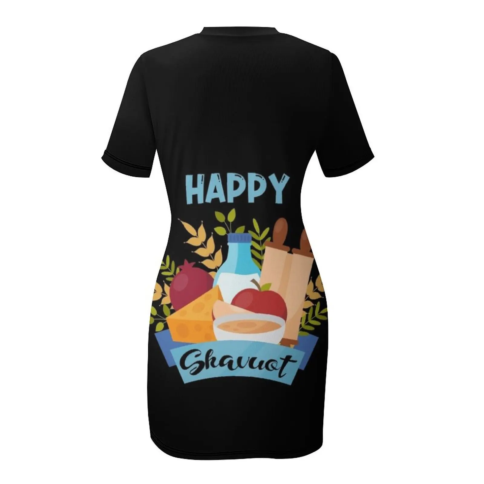 Фото Happy Shavuot платье с короткими рукавами пляжная одежда женские платья женское длинное платье роскошное женское вечернее платье №5