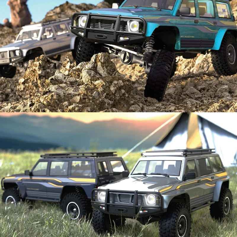 Фото Новый 2025 YK4107 1/10 RC Гусеничный Танк Поворот Портальные оси Масляные амортизаторы Низкий CG Реалистичный корпус ПК Цельнометаллические шестерни - Ultimate Climbing №2