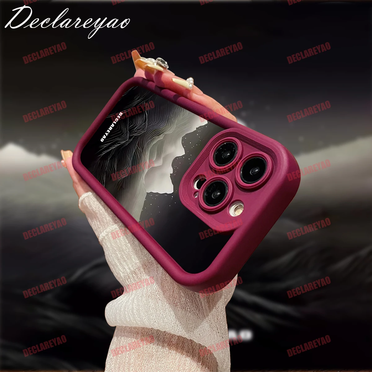 DECLAREYAO матовый тонкий мягкий чехол из ТПУ для Realme C30 N53 Q3 Q3i C51S 20A N55 C20 C55 C12 5I P1 Neo Lite, силиконовый противоударный чехол