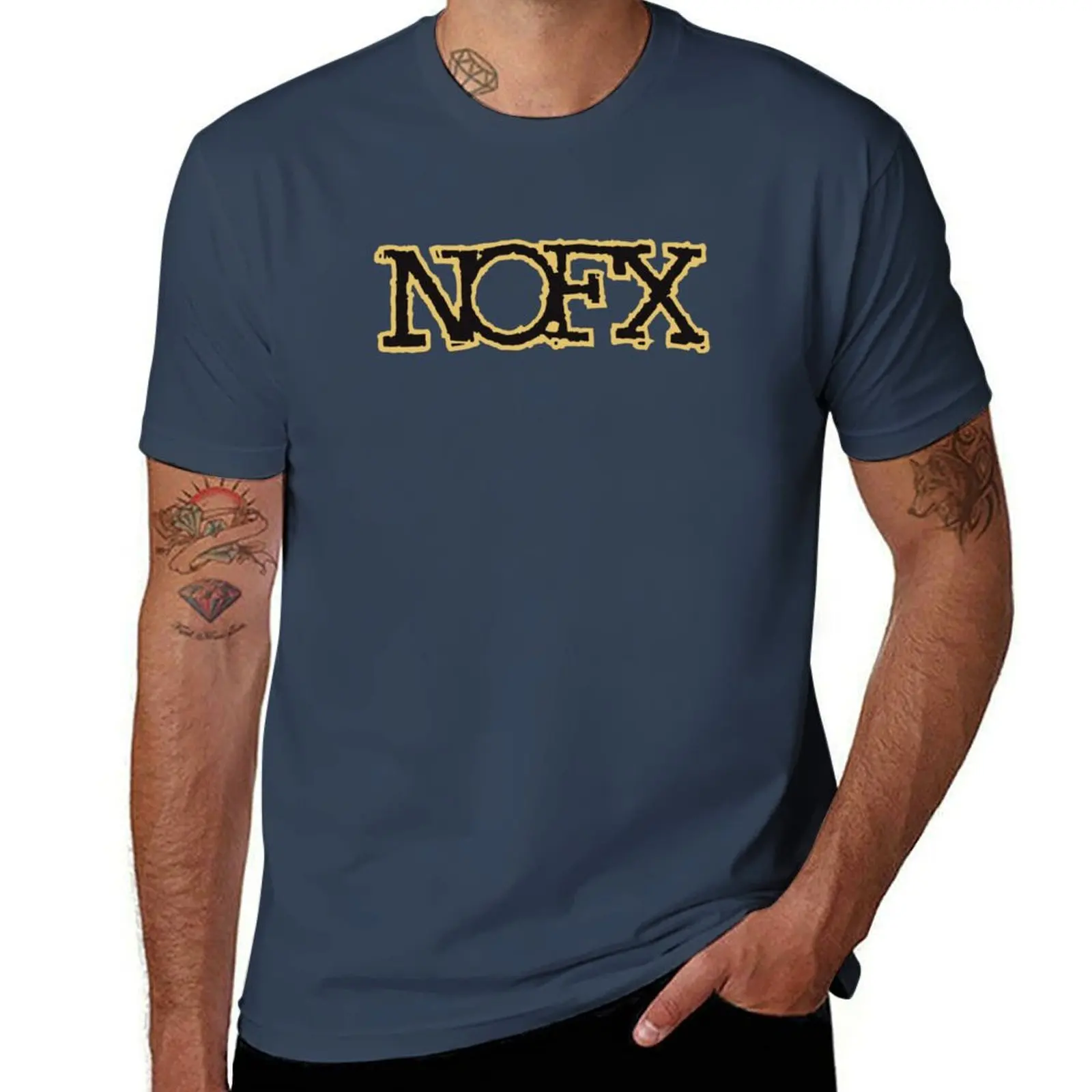 Футболка с логотипом NOFX Punk In Drublic, мужская футболка, хлопковые футболки высокого качества для мужчин, винтажные мужские футболки с графикой, футболка с графикой