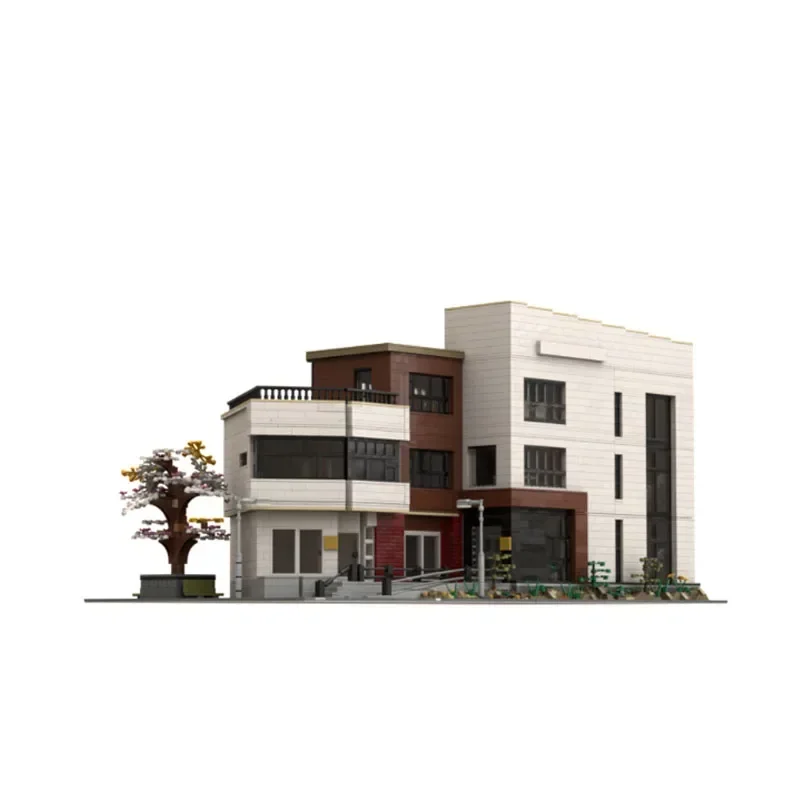 MOC-91348 Городское здание Ulsan Культурный центр Модель строительного блока 10338 PartsMOC Творческий мальчик на день рождения Строительный блок Игрушка в подарок (art.: 3920ccbaedb01) - 3920ccbaedb01