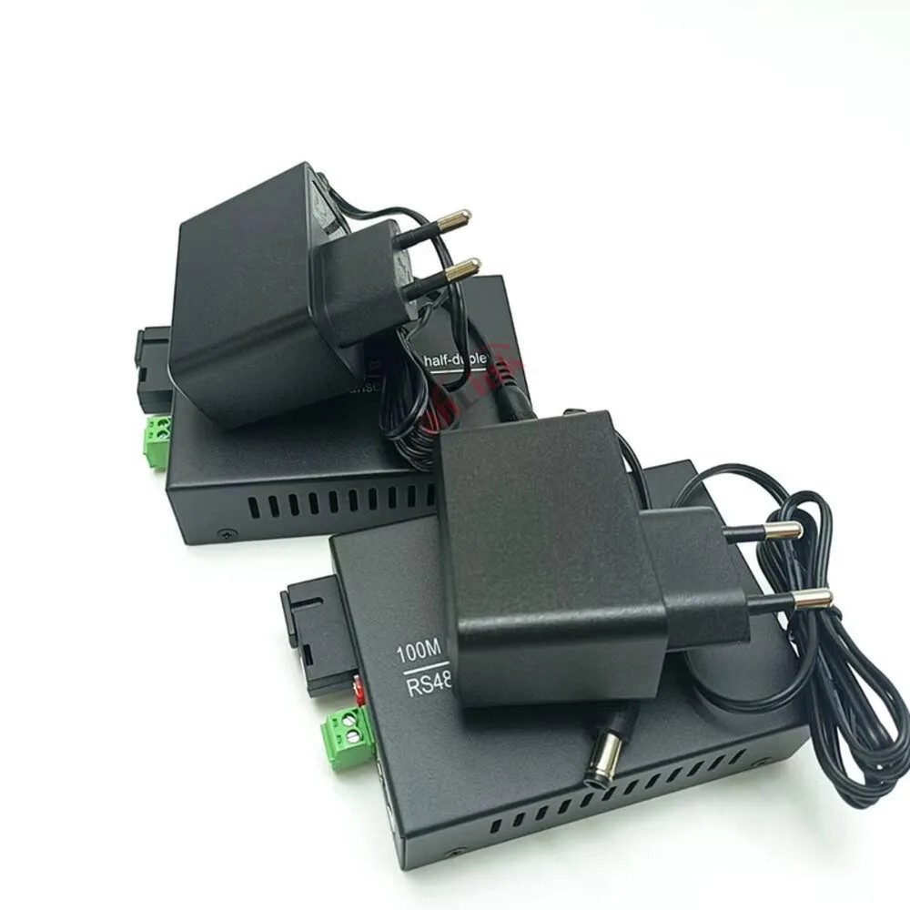 1 пара 1 BIDI RS-485 Simplex SM через оптоволоконный передатчик и приемник RS485, преобразователь расширителя данных с Ethernet 10/100 Мбит/с Оборудование для связи