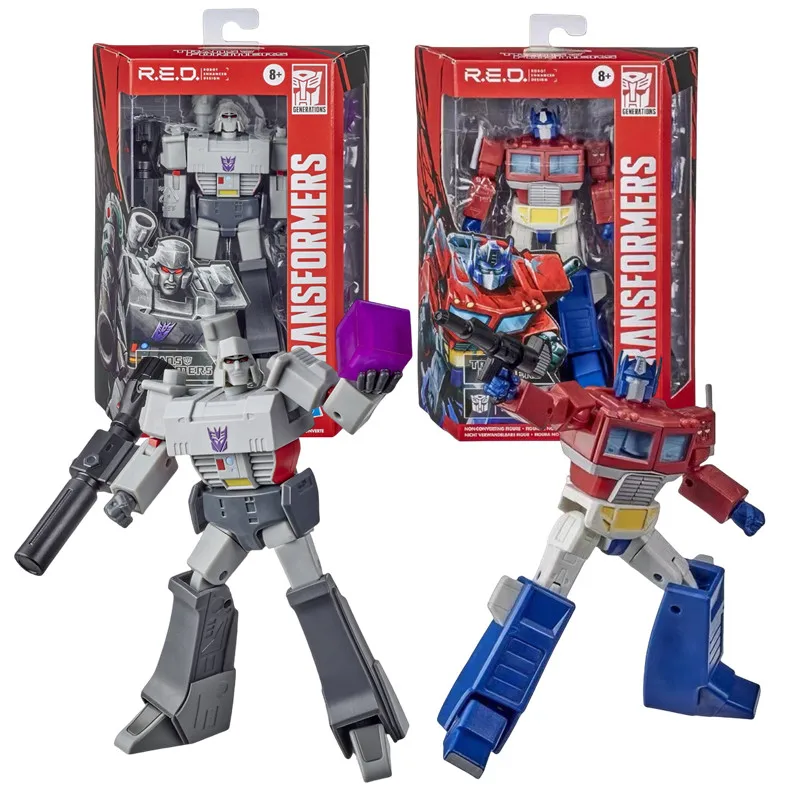 Optimus Prime G2 Transforming Robot Фигурка Красная Серия Мегатрон Звуковая Волна Игрушечная Модель Для Мальчиков 15 См Колле...