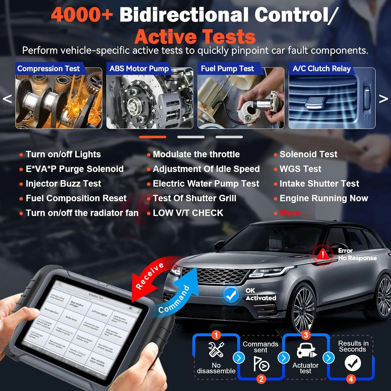 Фото OBD-сканер, D8S V2.0 OBD2 диагностический сканер автомобильные инструменты сканирования FCA ECU кодирование кода программирование ключей автомобильный диагностический аппарат №5