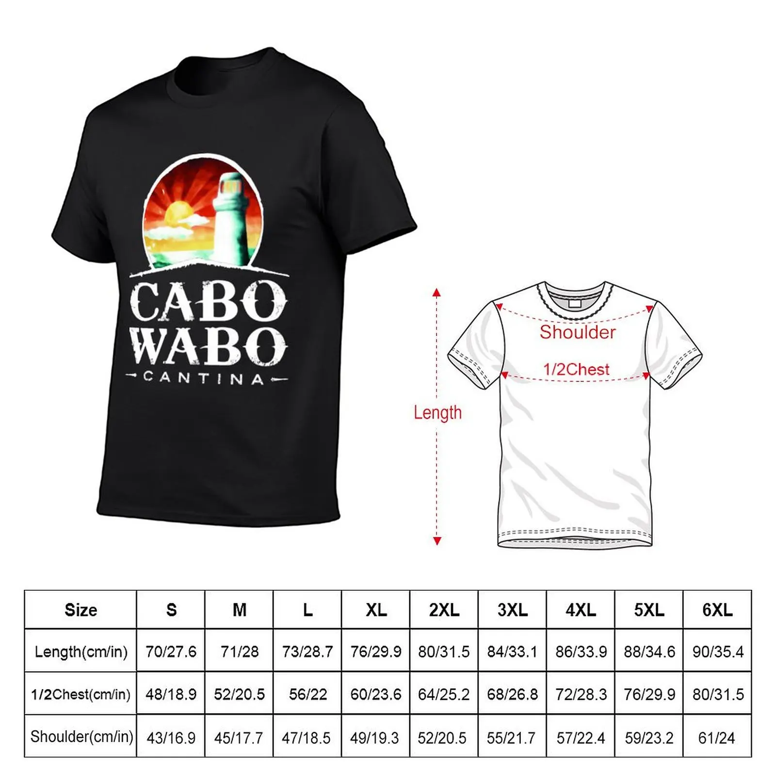 Cabo Wabo футболка аниме одежда Большие размеры Спортивные Поклонники футболки для мужчин хлопок (art.: 3920c77017828) - 3920c77017828
