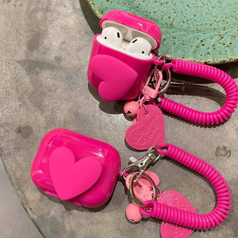 Снимайте стресс-наушники телефон для Airpods 3 2 Pro вращающийся динамический игрушечный фиджет Мягкий силиконовый чехол гибкий брелок