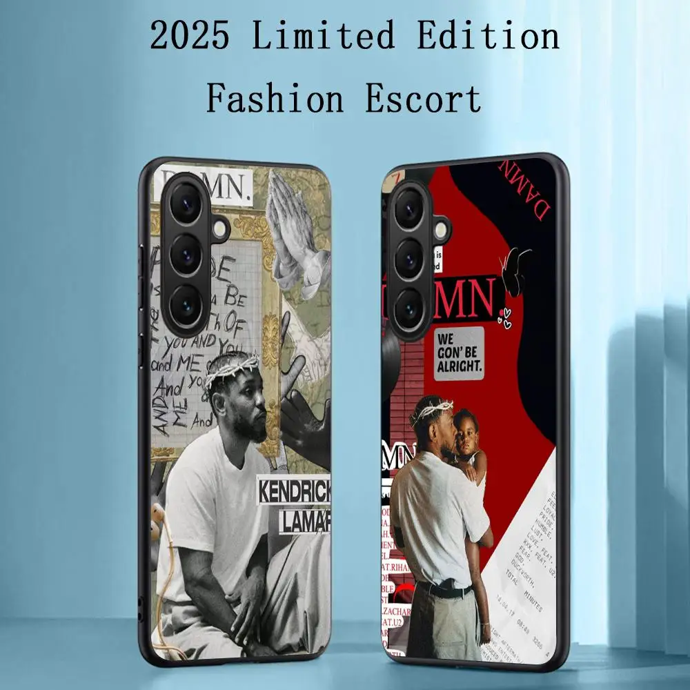 Kend-ricks Lamar крутой певец чехол для телефона для Samsung Galaxy S25 S24 S23 S22 S21 S20 Plus Ultra Note20 Limited мягкий черный