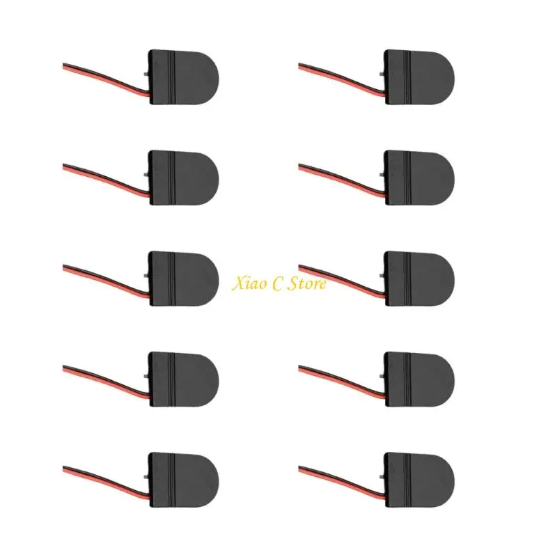Y1AE 10pcs/Set Top Case Battery для хранения батареи для ячейки CR2032 LIR2032 имеют механизм энергосбережения.
