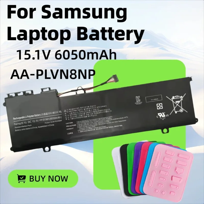 15,1 В, 6050 мАч, 91 Втч AA-PLVN8NP для Samsung ATIV Book 8 780Z5E NP870Z5G NP880Z5E Аккумулятор для ноутбука