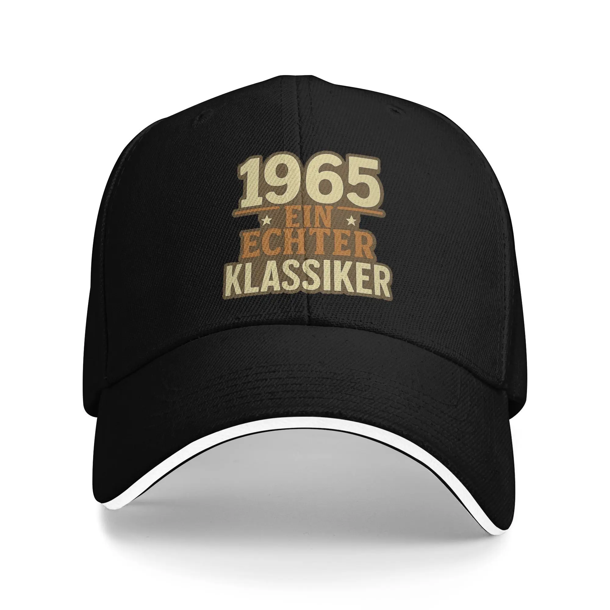 1965 EIN ECHTER KLASSIKER, винтажный дизайн, повседневная бейсболка, теннис, скейт, дальнобойщик, летняя солнцезащитная мужская бейсболка унисекс с принтом