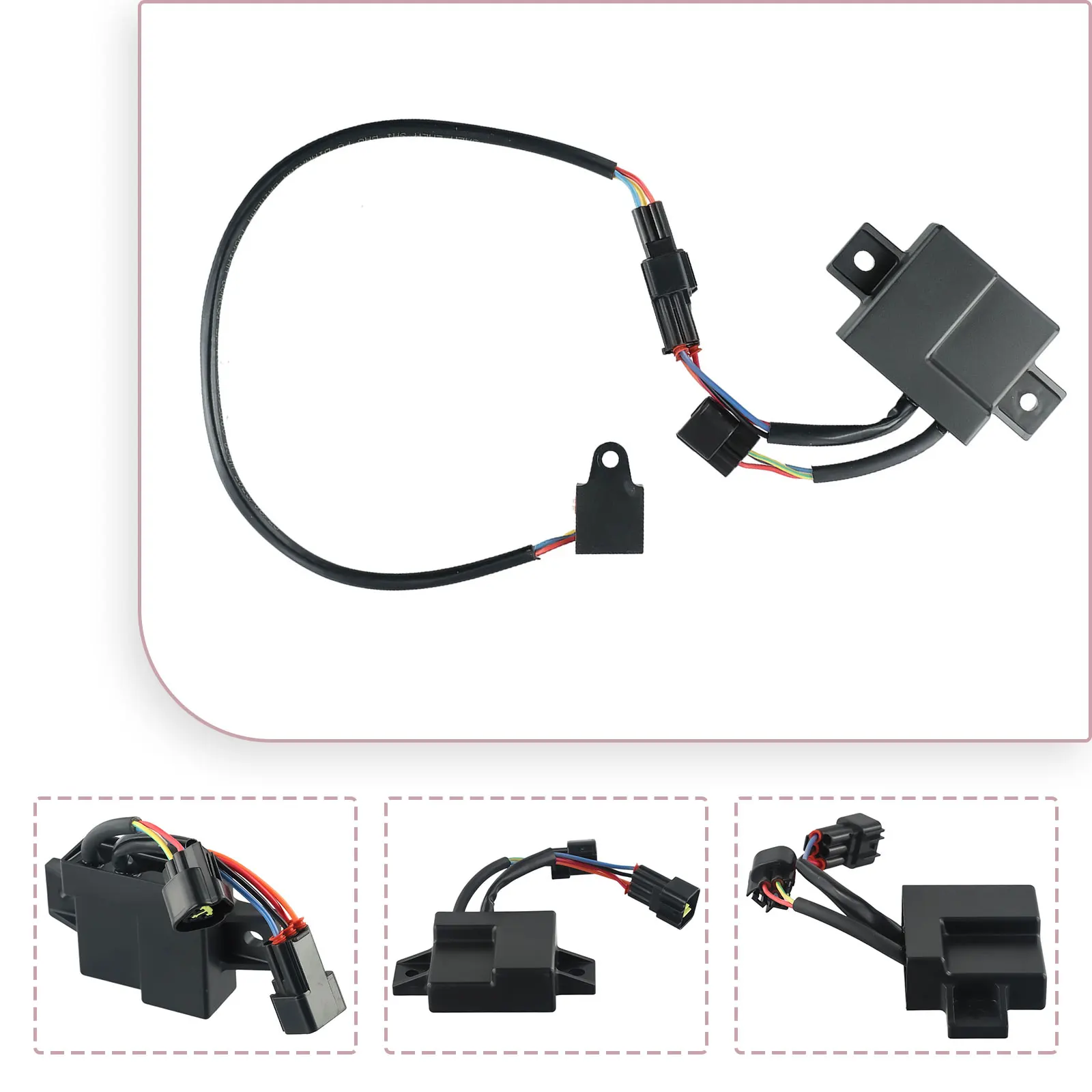 Фото 1x CDI Rev Коробка зажигания подходит для Suzuki Quadsport Z50 LTZ50 2x4 2006-2009 2017-2022 черный пластиковый воспламенитель Plug-and-play №3