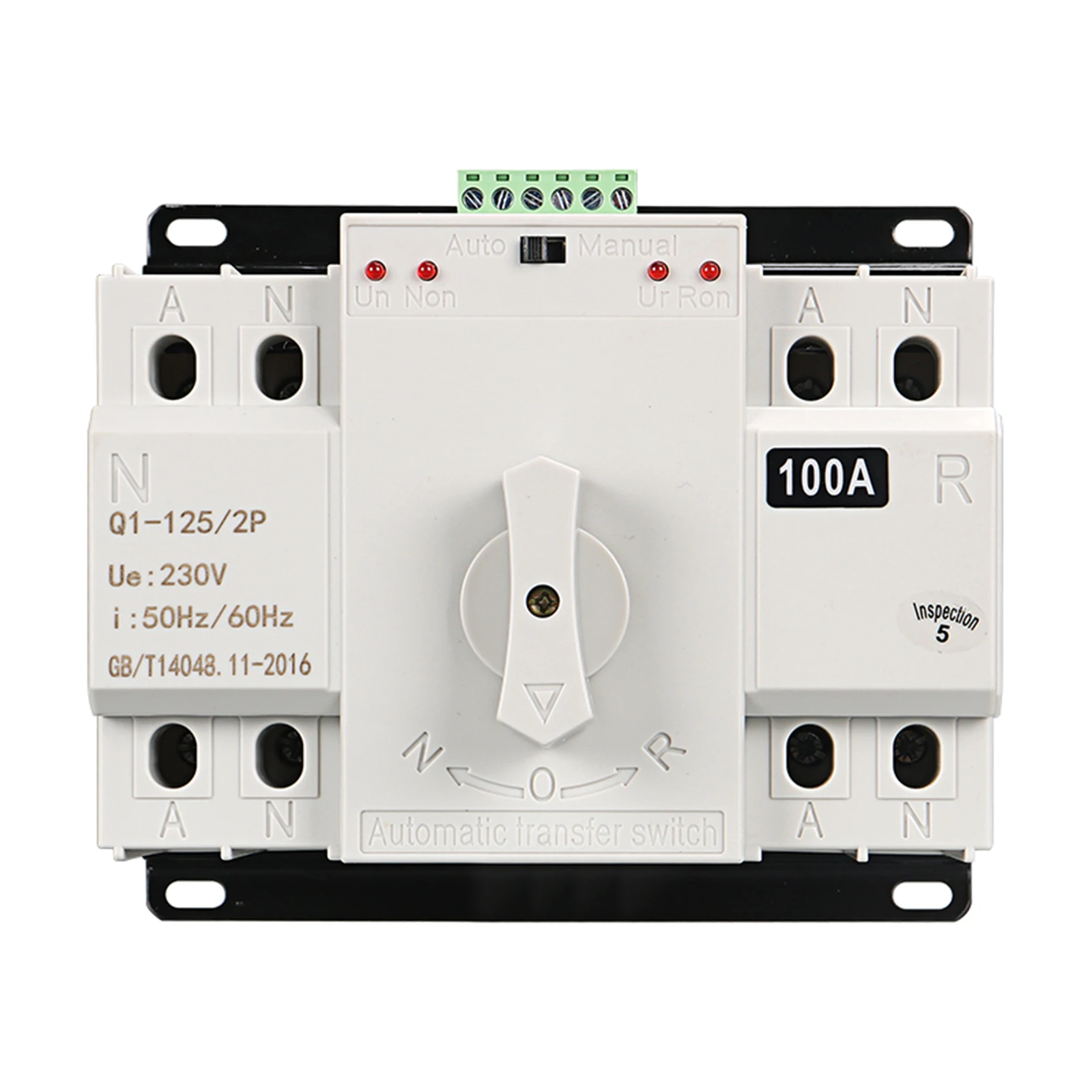 Фото Сетевой переключатель 125A/100A/80A 400V, автоматический переключатель, двойной мощный миллисекундный переключатель, совершенно новый №2