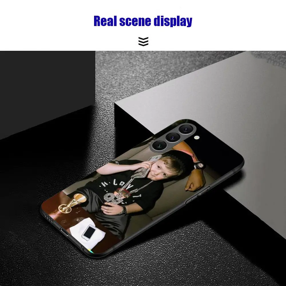 Фото Популярный чехол для телефона Babaite Hasbulla Cool для Samsung Galaxy S25 S24 S23 S22 S21 S20 Plus Ultra Note20, мягкий черный №3