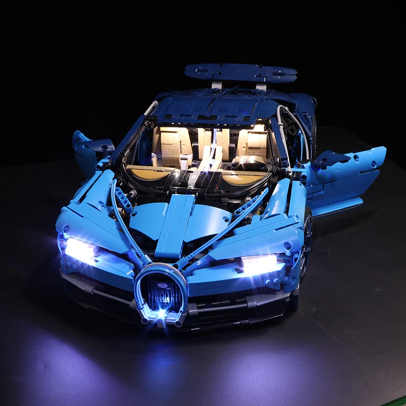 Фото Комплект светодиодных фонарей своими руками для LEGO 42083 Hypercar (только светодиодный светильник, без модели блоков) №2
