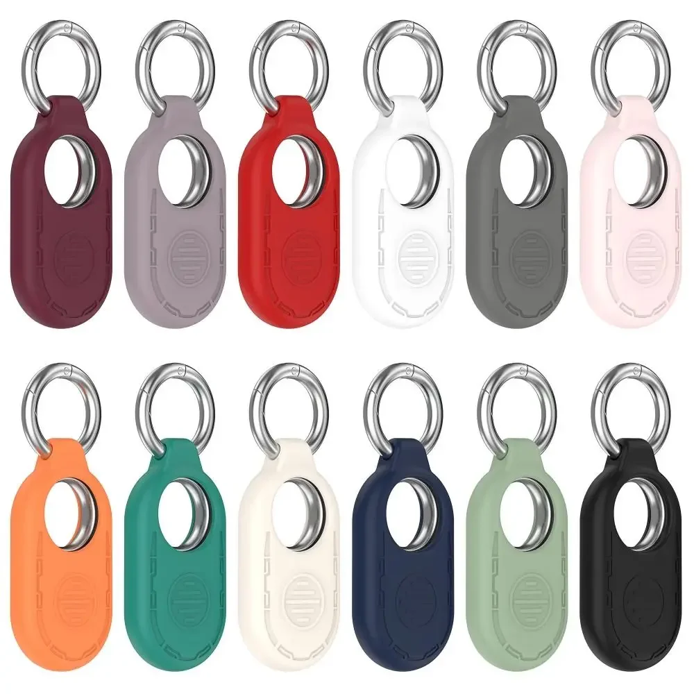 Чехол для Samsung Galaxy Smart Tag 2, силиконовый защитный чехол, чехол с защитой от царапин, чехол для переноски с брелоком
