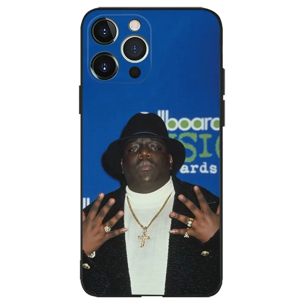 Фото Чехол для телефона N-Notorious Biggie для Apple iPhone, 13, 14,13,12,11, XS, XR, X,8,7, Pro, Max, Plus, Mini Silicone Cover, черный №3