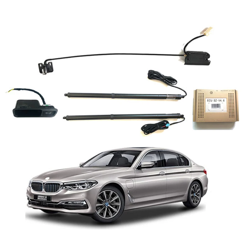 Автомобильный силовой подъемник багажника для BMW 5 F10 F18 седан M5 F10 2010 ~ 2017, электрический люк, задняя дверь, стойка задней двери, автоматический привод задней двери